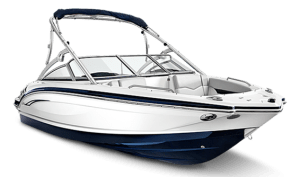 boat for sway control towing