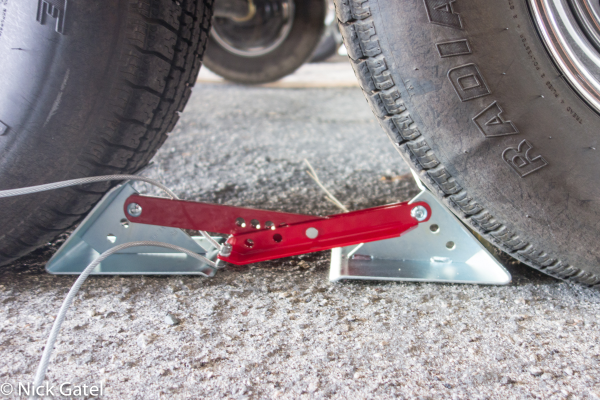 Trailer Chocks & Proper Towing Setup